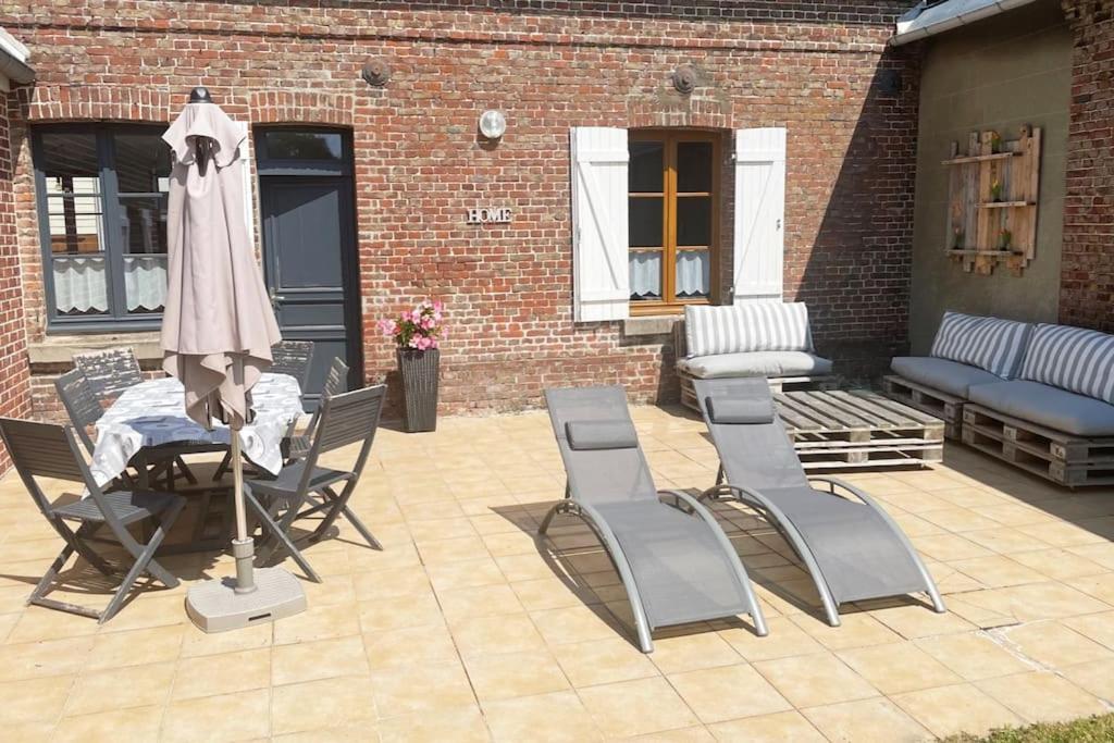 La Muche Valericaine, Coeur De Ville, Jardin Saint-Valery-sur-Somme Εξωτερικό φωτογραφία